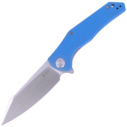 Nóż składany Kubey Flash Blue G10, Satin D2 (KU158A)