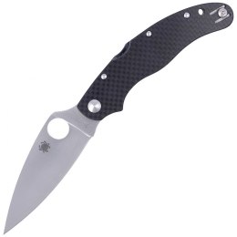 Nóż składany Spyderco Caly 3.5 Carbon Fiber, Plain ZDP-189 (C144CFPE)