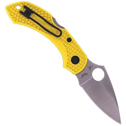 Nóż składany Spyderco DragonFly 2 Salt FRN Yellow Plain (C28PYL2)
