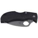 Nóż składany Spyderco Manbug Wharncliffe Black FRN, Plain (MBKWP)