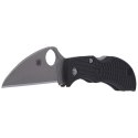 Nóż składany Spyderco Manbug Wharncliffe Black FRN, Plain (MBKWP)