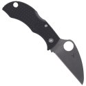 Nóż składany Spyderco Manbug Wharncliffe Black FRN, Plain (MBKWP)