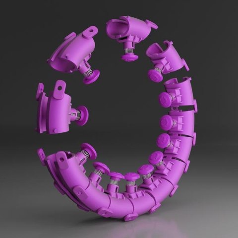 Hula Hop z wypustkami i obciążnikiem HMS HHW12 PLUS SIZE