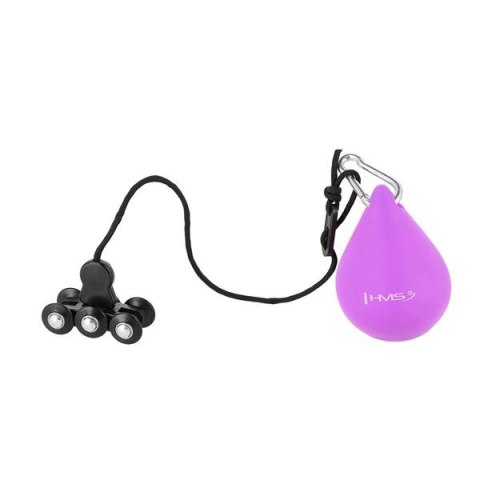 Hula Hop z wypustkami i obciążnikiem HMS HHW12 PLUS SIZE