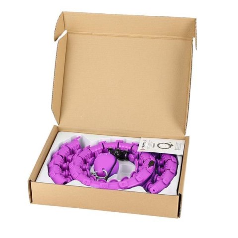 Hula Hop z wypustkami i obciążnikiem HMS HHW12 PLUS SIZE