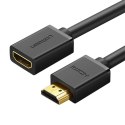 Kabel HDMI męski do HDMI żeński UGREEN 	HD107 , 1.4V 5m (czarny)