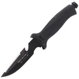 Nóż nurkowy FOX Tekno Military 2 Black / Black Blade (641)
