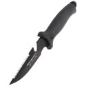 Nóż nurkowy FOX Tekno Military 2 Black / Black Blade (641)