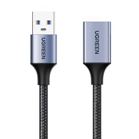 UGREEN 	US115 Przedłużacz USB 3.O, męski USB do żeński USB, 1m (czarny)