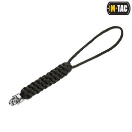 Przywieszka do noża M-Tac Helix Skull Black paracord (TMLHS-BK)