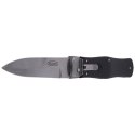 Nóż sprężynowy Mikov Predator Black ABS, Stonewashed N690 (241-BH-1/STKP)