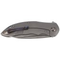 Nóż składany WE Knife Makani LE No 149/200 Gray Titanium / Aluminum Foil Carbon Fiber, Hand Rubbed Satin CPM 20CV by Anton Tkach