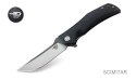 Nóż składany Bestech Scimitar Black G10, Gray / Satin D2 (BG05A-2)