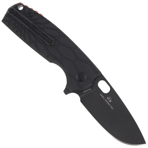 Nóż składany Fox Core Black FRN, Cerakote Black N690 by Jesper Voxnaes (FX-604 B)