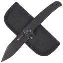 Nóż składany Sencut Brazoria Black G10, Black Stonewashed D2 (SA12A)