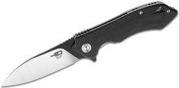 Nóż składany Bestech Beluga Black G10, Black / Satin D2 (BG11D-1)