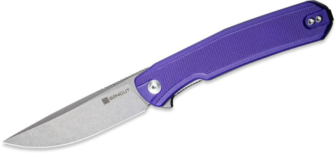 Nóż składany Sencut Scitus Purple G10, Gray Stonewashed D2 by Ostap Hel (S21042-2)