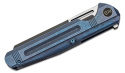 Nóż WE Knife Reiver LE No 044/260 Blue Titanium, Black Stonewashed
