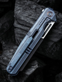 Nóż WE Knife Reiver LE No 044/260 Blue Titanium, Black Stonewashed CPM S35VN (WE16020-4)