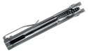 Nóż składany Bestech Arctic Grey G10, Black / Satin D2 (BG33C-1)