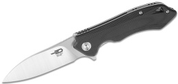Nóż składany Bestech Beluga Black G10, Stonewashed / Satin D2 (BG11D-2)