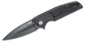 Nóż składany Bestech Fin Black G10, Black Stonewashed 14C28N (BG34A-3)