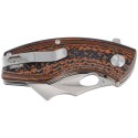 Nóż składany Bestech Lizard Black/Orange G10, Satin/Bead Blast D2 (BG39A)