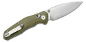 Nóż składany Bestechman Ronan OD Green G10, Satin 14C28N (BMK02B)