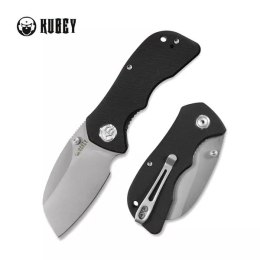 Nóż składany Kubey Karaji Black G10, Bead Blasted D2 (KU180A)