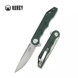 Nóż składany Kubey Knife Mizo Green G10, Bead Blast AUS-10 by Tiguass (KU312F)