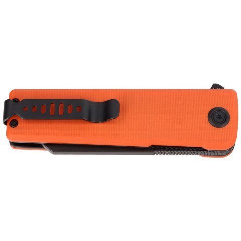 Nóż składany Kubey Knife Sailor Orange G10, Blackwashed AUS-10 by Sekira Sochi (KU317F)