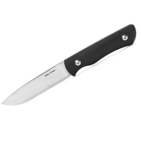 Nóż Real Steel Bushcraft Plus Convex Black G10, Satin 14C28N (3720)