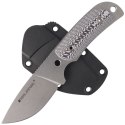 Nóż Real Steel Hunter 165 Black/White G10, Stonewashed 12C27 (3531)
