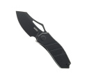 Nóż składany Kubey Knife Ceyx Black G10, Black Stonewashed D2 (KU335D)