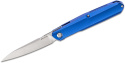 Nóż składany Real Steel G5 Metamorph Mk.II Intense Blue Aluminium, Satin 14C28N by Ostap Hel (7838)