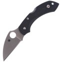 Nóż składany Spyderco Dragonfly 2 Wharncliffe Black FRN, Plain (C28FPWCBK2)