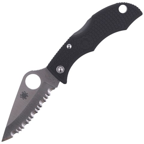 Nóż składany Spyderco Ladybug 3 FRN Black Spyder (LBKS3)