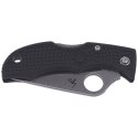 Nóż składany Spyderco Ladybug 3 FRN Black Spyder (LBKS3)