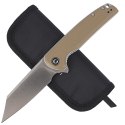 Nóż składany CIVIVI Brigand Tan Coarse G10, Satin Finish (C909B)