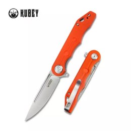 Nóż składany Kubey Knife Mizo Orange G10, Bead Blast AUS-10 by Tiguass (KU312I)