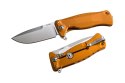 Nóż składany LionSteel SR11A Orange Aluminium, Satin Sleipner by Molletta