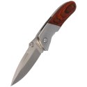 Nóż składany Herbertz CJH Pakka Wood/Steel, Satin 420 (230012)