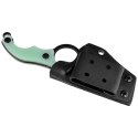 Nóż Kubey Hippocam Jade G10, Two Tone D2 (KU166B)