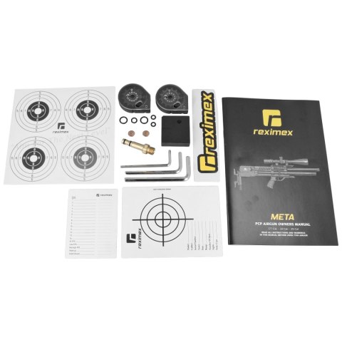 Wiatrówka PCP Reximex Meta Bronze 5.5 mm z regulatorem i tłumikiem Wiatrówka PCP Reximex Meta Bronze 5.5 mm z regulatorem i tłumikiem