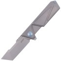 Nóż składany Kubey Avenger Frame Lock Gray Titanium