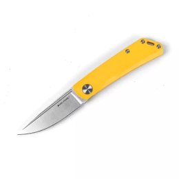 Nóż składany Real Steel LUNA Lite Yellow G10, Satin D2 by Poltergeist Works (7032)