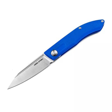 Nóż składany Real Steel Stella Blue G10, Satin VG-10 by Poltergeist Works (7059)