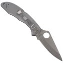 Nóż Spyderco Delica 4 Stainless Steel Plain (C11P)