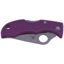 Nóż składany Spyderco Ladybug 3 FRN Purple Plain (LPRP3)