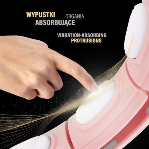 Hula Hop z magnesem, obciążnikiem i licznikiem HMS HHM15